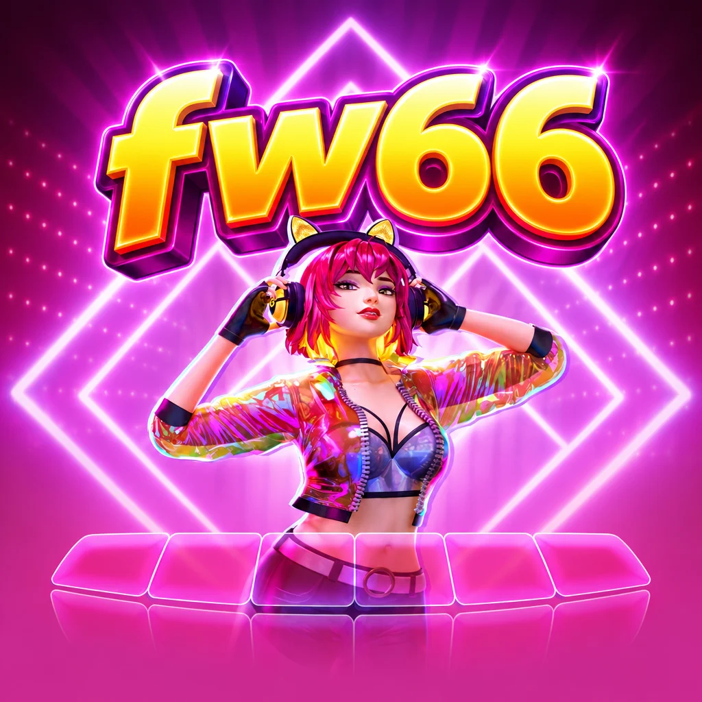 fw66 menyajikan suasana pesta disko penuh warna neon dalam Rave Party Fever